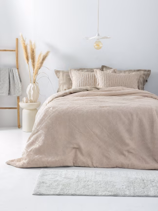 Κουβερλί ημίδιπλο 160x240 ALISON BEIGE