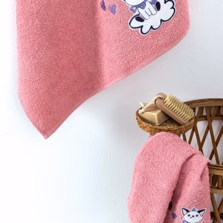 Palamaiki Σετ Παιδικές Πετσέτες Kids Bath KITTEN