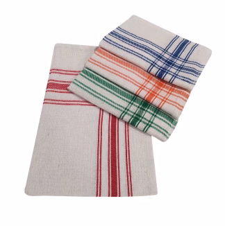 Σετ Ποτηρόπανα 4τεμ. Πικέ 100% Cotton 45x65 Lines Διάφορα Χρώματα