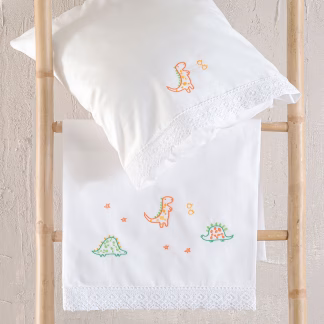 Rythmos Cool Dinos - Σετ Σεντονια Βρεφικα 3 Τεμ. Kenthma 100X160