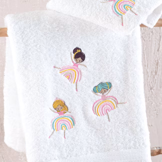 Rythmos Rainbow Girls - Σετ Πετσετες 2 Τεμ. Σετ 2 Τεμαχια (30X50 70X140)