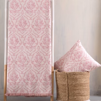 Rythmos Medallion Ροζ - Μαξιλαροθηκη 40X40