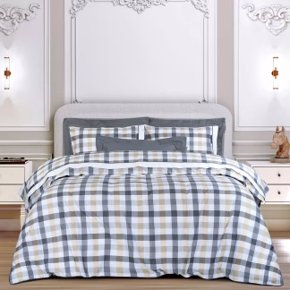 Greenwich Polo Club Σετ Σεντονια Υπερδιπλα 2265 Beige - Grey Beige - Grey