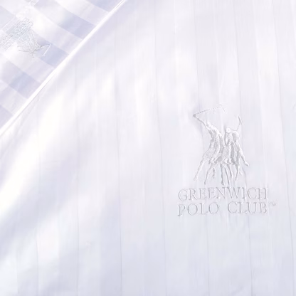 Greenwich Polo Club Παπλωματοθηκη Σετ Υπερδιπλh 2271 White White