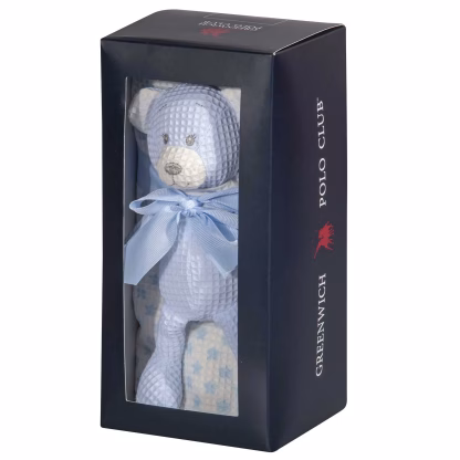 Greenwich Polo Club Κουβερτα Πικε 75X100 Βαβυ Essential 8856 Blue - White Blue - White