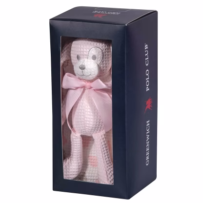 Greenwich Polo Club Κουβερτα Πικε 75X100 Βαβυ Essential 8857 Pink - White Pink - White