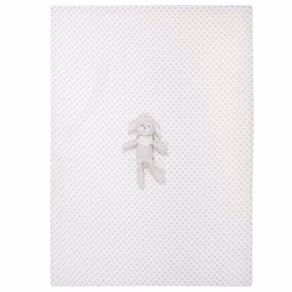 Greenwich Polo Club Κουβερτα Πικε 75X100 Βαβυ Essential 8858 Grey - White Grey - White