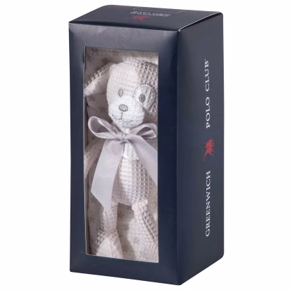 Greenwich Polo Club Κουβερτα Πικε 75X100 Βαβυ Essential 8858 Grey - White Grey - White