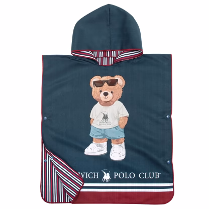 Greenwich Polo Club Junior Ποντσο Θαλασσης 50Χ115 4042 Blue Blue