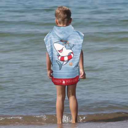 Greenwich Polo Club Junior Ποντσο Θαλασσης 50Χ115 4044 Blue Blue