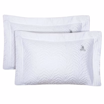 Greenwich Polo Club Ζευγος Μαξιλαροθηκες Classic 2351 White White