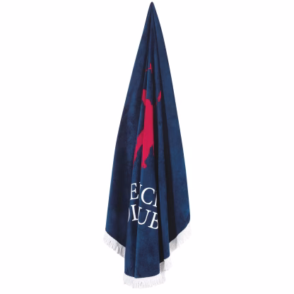 Greenwich Polo Club Πετσετα Στρογγυλη Θαλασσης 2824 Blue Blue