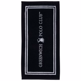 Greenwich Polo Club Πετσετα Γυμναστηριου 45X90 Essential 3942 Black Black
