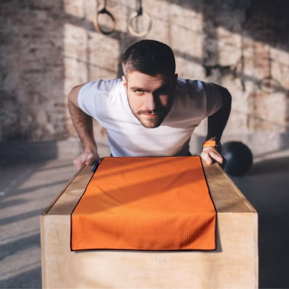 Greenwich Polo Club Πετσετα Γυμναστηριου 45Χ90 Essential 4023 Orange Orange