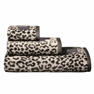 Greenwich Polo Club Πετσετα Προσωπου 50X90 Loft 4090 Black - Cream Black - Cream