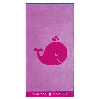 Greenwich Polo Club Junior Πετσετα Θαλασσης 70Χ140 3663 Pink Pink