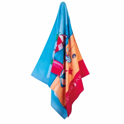 Greenwich Polo Club Junior Πετσετα Θαλασσης 70Χ140 3719 Multicolor Multicolor