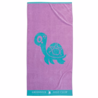 Greenwich Polo Club Junior Πετσετα Θαλασσης 70Χ140 3764 Pink Pink