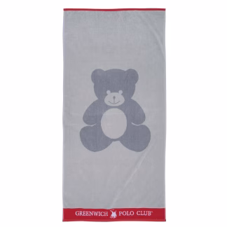 Greenwich Polo Club Junior Πετσετα Θαλασσης 70Χ140 3895 Grey Grey