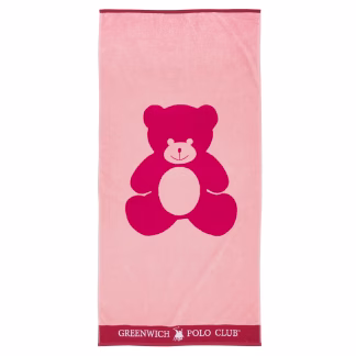 Greenwich Polo Club Junior Πετσετα Θαλασσης 70Χ140 3896 Pink Pink