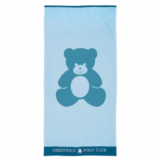 Greenwich Polo Club Junior Πετσετα Θαλασσης 70Χ140 3897 Blue Blue