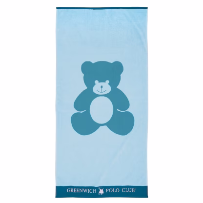 Greenwich Polo Club Junior Πετσετα Θαλασσης 70Χ140 3897 Blue Blue