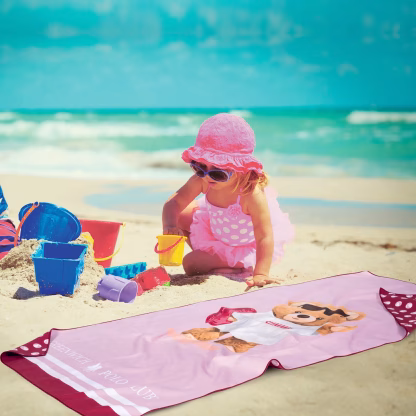 Greenwich Polo Club Junior Πετσετα Θαλασσης 70Χ140 4039 Fuschia - Pink Fuschia - Pink