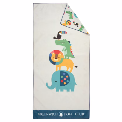Greenwich Polo Club Junior Πετσετα Θαλασσης 70Χ140 4079 Grey Grey