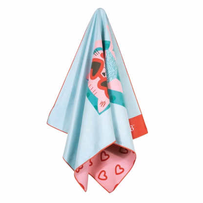 Greenwich Polo Club Junior Πετσετα Θαλασσης 70Χ140 4081 Blue - Pink Blue - Pink
