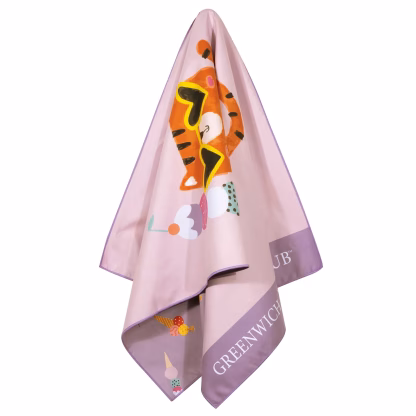 Greenwich Polo Club Junior Πετσετα Θαλασσης 70Χ140 4082 Pink - Purple Pink - Purple