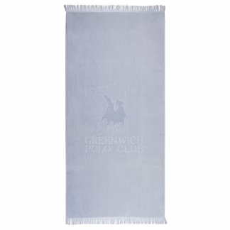 Greenwich Polo Club Πετσετα Θαλασσης 70Χ170 3624 Grey Grey