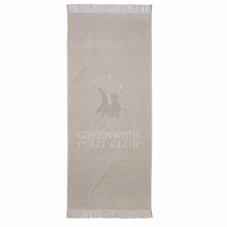 Greenwich Polo Club Πετσετα Θαλασσης 70Χ170 3734 Grey Grey