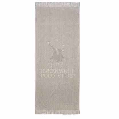 Greenwich Polo Club Πετσετα Θαλασσης 70Χ170 3734 Grey Grey