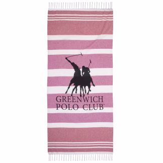 Greenwich Polo Club Πετσετα-Παρεο 80Χ170 3842 Pink Pink