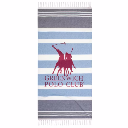Greenwich Polo Club Πετσετα-Παρεο 80Χ170 3843 Blue Blue