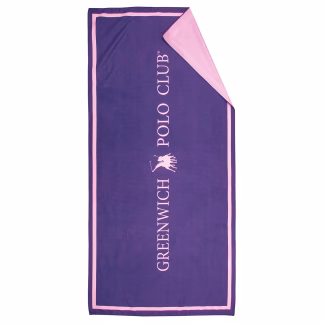 Greenwich Polo Club Πετσετα Θαλασσης 80Χ170 4029 Pink - Purple Pink - Purple