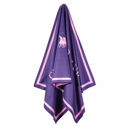 Greenwich Polo Club Πετσετα Θαλασσης 80Χ170 4029 Pink - Purple Pink - Purple