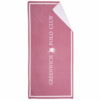 Greenwich Polo Club Πετσετα Θαλασσης 80Χ170 4030 Beige - Dark Rose Beige - Dark Rose