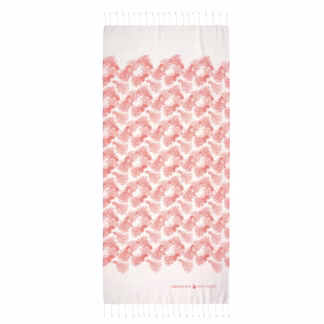 Greenwich Polo Club Πετσετα-Παρεο 80Χ180 3664 Coral Coral