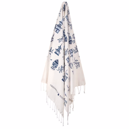Greenwich Polo Club Πετσετα-Παρεο 80Χ180 3670 Blue Blue