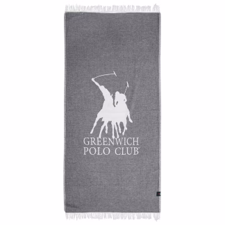 Greenwich Polo Club Πετσετα Θαλασσης 85Χ170 3903 Grey Grey