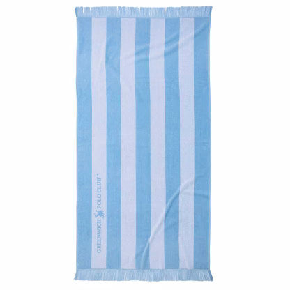 Greenwich Polo Club Πετσετα Θαλασσης 90Χ170 3728 Blue - White Blue - White