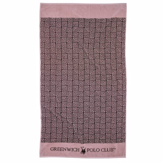 Greenwich Polo Club Πετσετα Θαλασσης 90Χ170 3730 Black - Nude Black - Nude