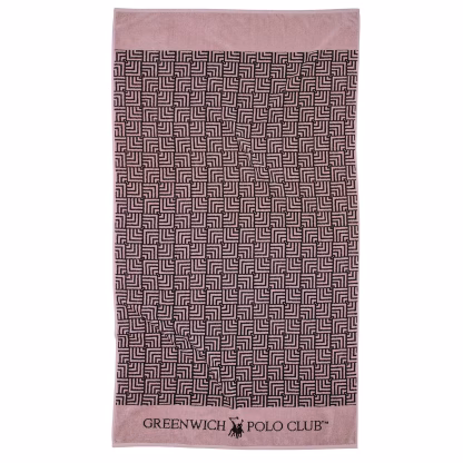 Greenwich Polo Club Πετσετα Θαλασσης 90Χ170 3730 Black - Nude Black - Nude