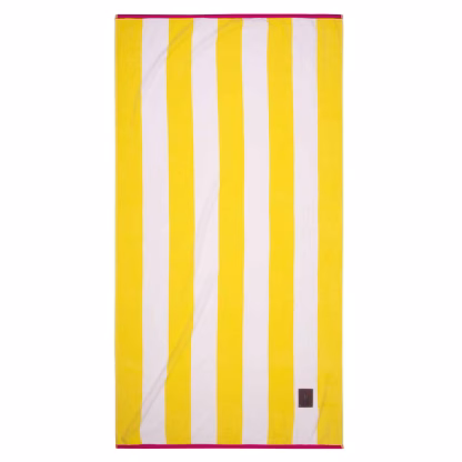 Greenwich Polo Club Πετσετα Θαλασσης 90Χ170 3820 Yellow Yellow