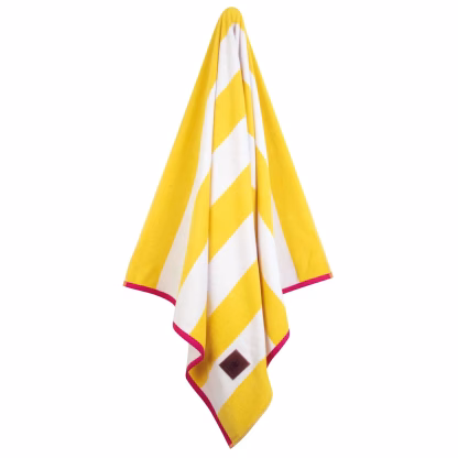 Greenwich Polo Club Πετσετα Θαλασσης 90Χ170 3820 Yellow Yellow