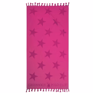 Greenwich Polo Club Πετσετα Θαλασσης 90Χ170 3832 Fuschia Fuschia