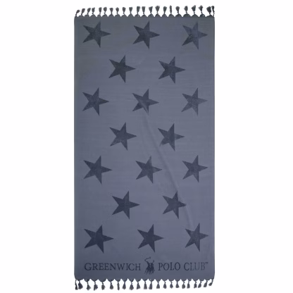 Greenwich Polo Club Πετσετα Θαλασσης 90Χ170 3834 Grey Grey