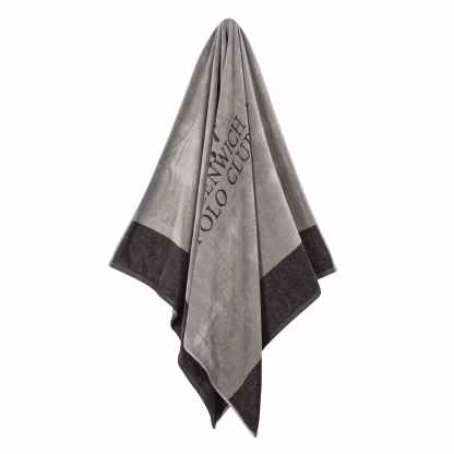 Greenwich Polo Club Πετσετα Θαλασσης 90Χ170 4045 Grey Grey
