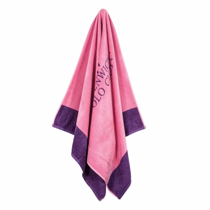 Greenwich Polo Club Πετσετα Θαλασσης 90Χ170 4047 Pink - Purple Pink - Purple